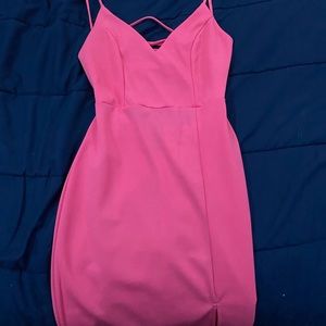 Pink windsor dress